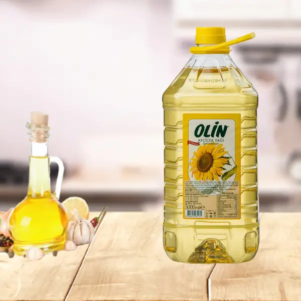 5 LT Ayçiçek Köşeli Pet Şişe